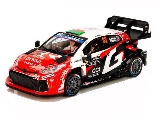 TOYOTA YARIS WRC1 #33 RALLYE MONTE CARLO 2026 EVANS / MARTIN TOYOTA YARIS WRC1 #33 RALLYE MONTE CARLO 2026 EVANS / MARTIN