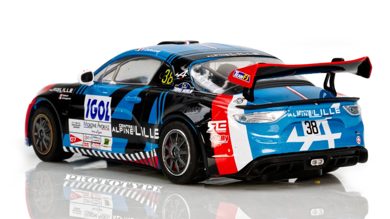 ALPINE A110 #38 RALLY MONTBLANC 2020 DELECOUR / GUIGONNET