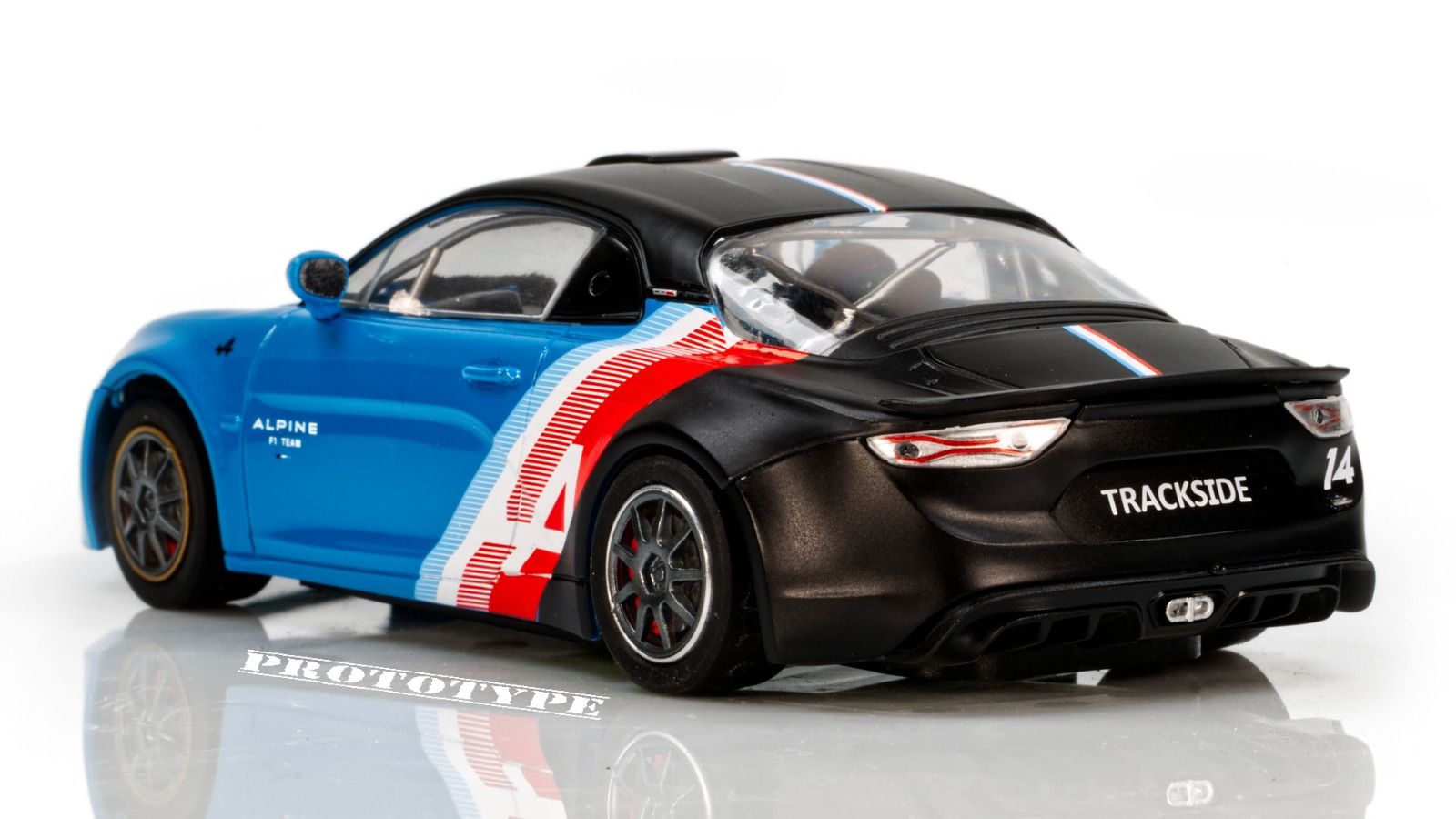 ALPINE A110 GT PRESENTATION + FIGURA FERNANDO ALONSO