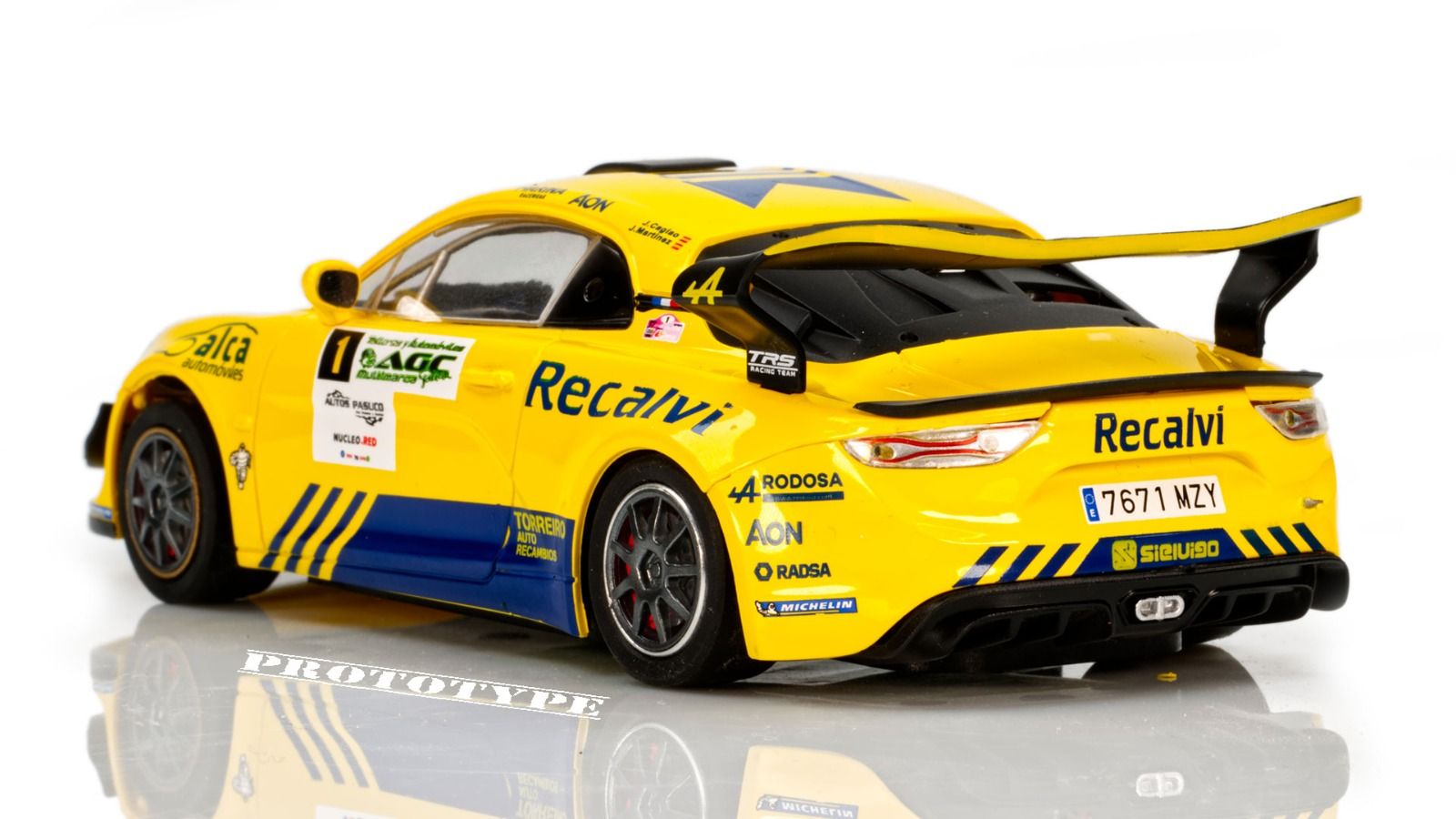 ALPINE A110 GT #1 WINNER RALLYE NARON 2025 CAGIAO / MARTINEZ