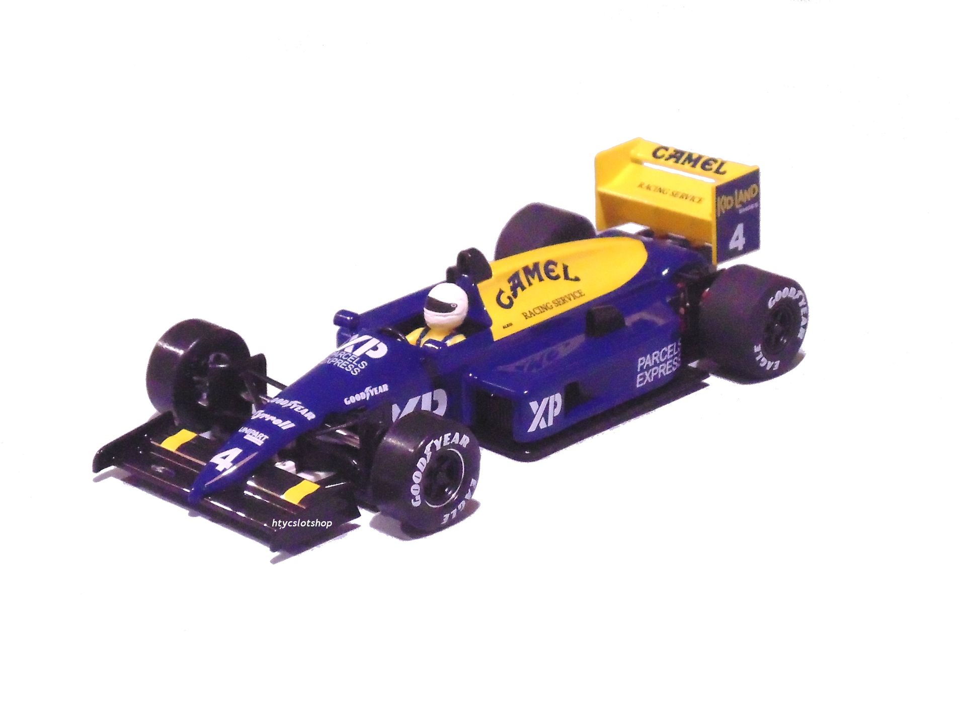 FÓRMULA 86/89 TYRRELL 018 #4 1989 JEAN ALESI LIVERY