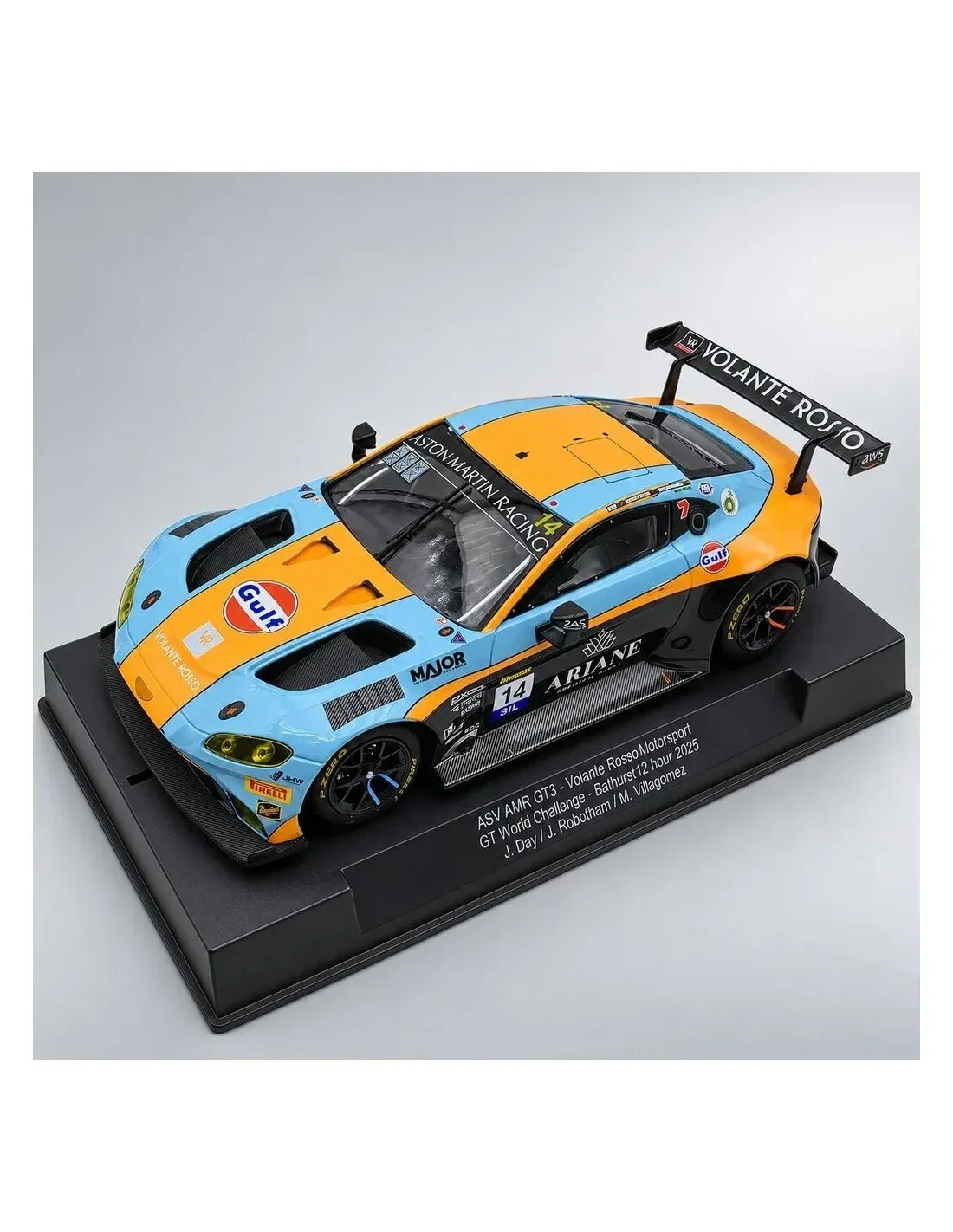 ASV AMR GT3 #14 GULF VOLANTE ROSSO 12 HS BATHURST 2025 ASV AMR GT3 #14 GULF VOLANTE ROSSO 12 HS BATHURST 2025
