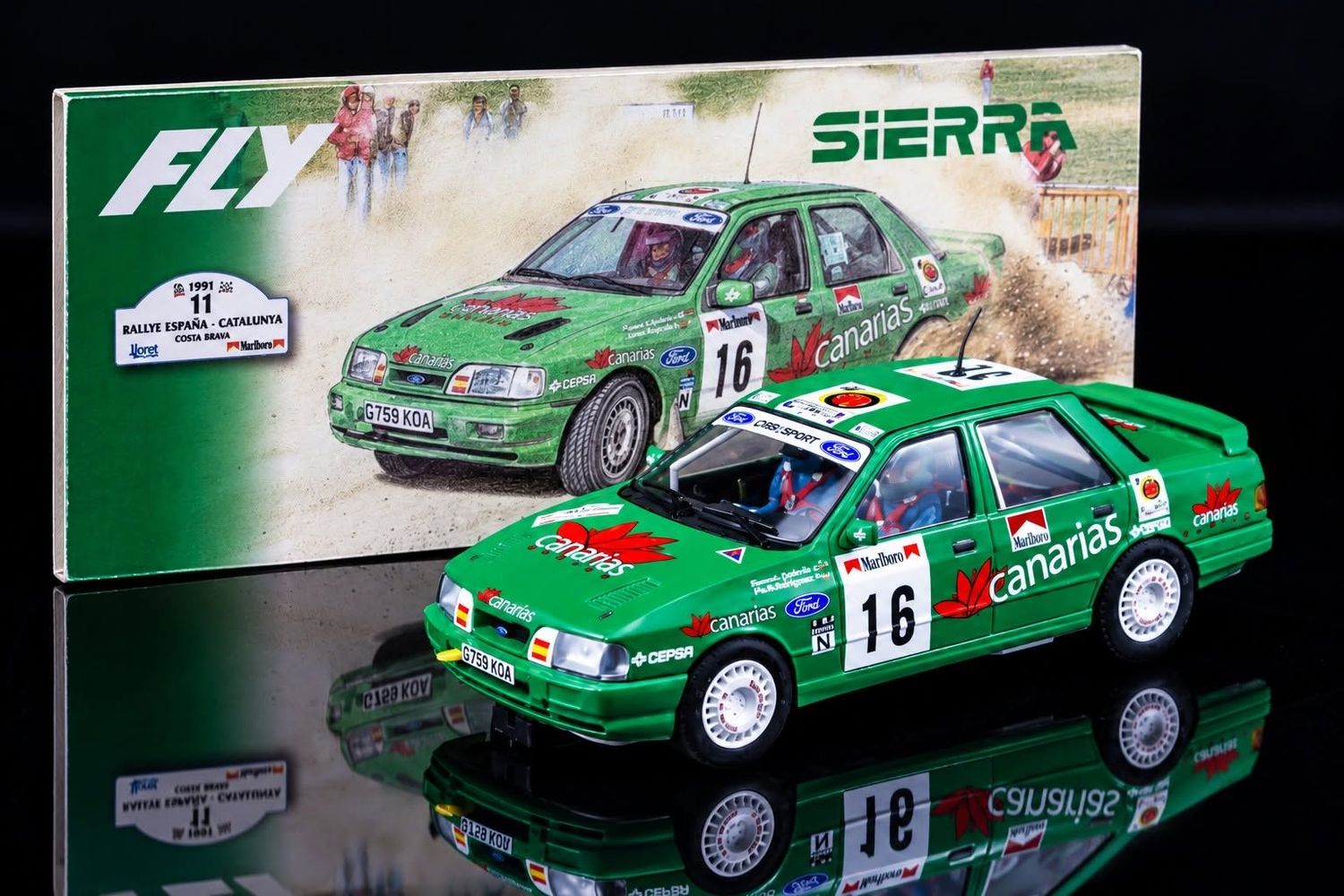 FORD SIERRA RS COSWORTH 4x4 #6 RALLY COSTA BRAVA 1991 CAPDEVILA / RODRIGUEZ FORD SIERRA RS COSWORTH 4x4 #6 RALLY COSTA BRAVA 1991 CAPDEVILA / RODRIGUEZ