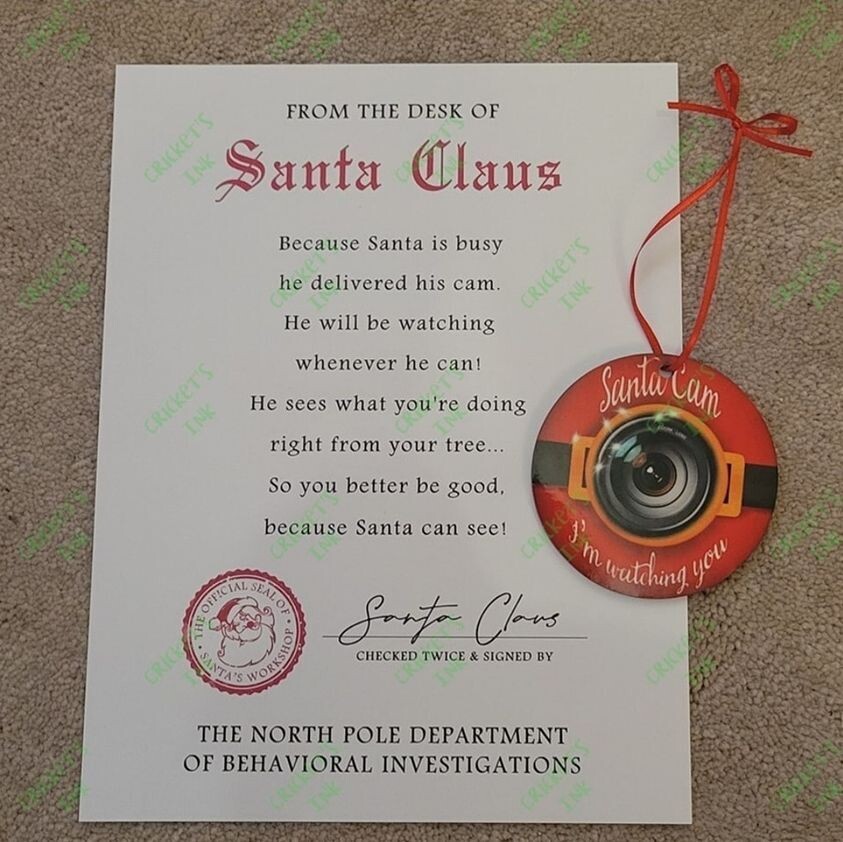Santa Cam and Letter
