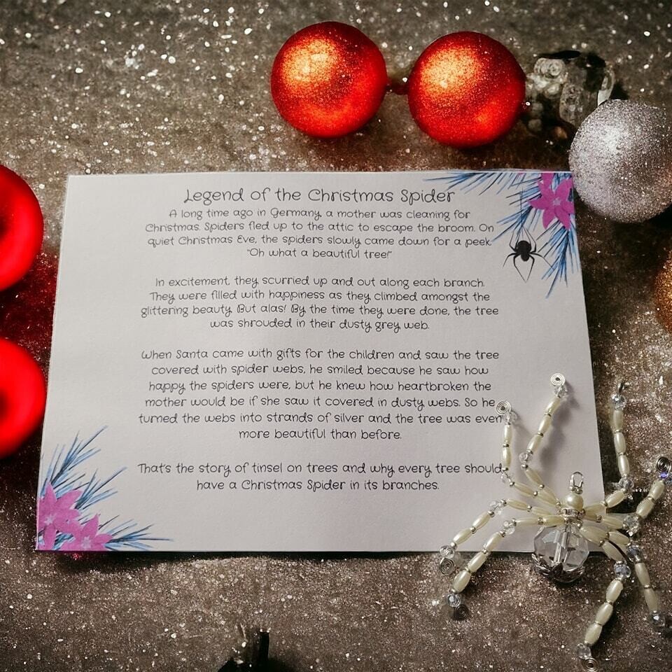 Christmas Spider ornament
