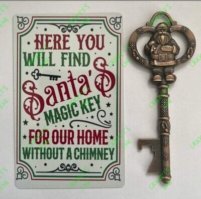 Santa&#39;s magic key