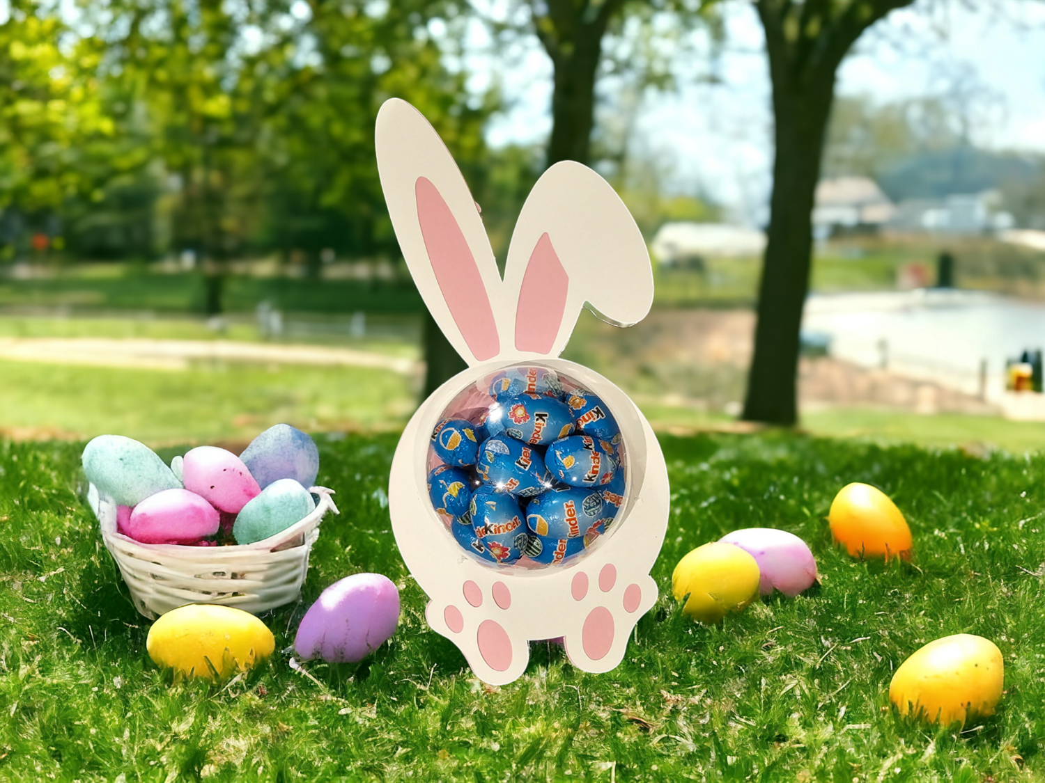 Easter candy domes