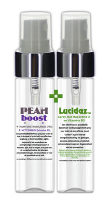 PEArlboost en Lucidaz combipack van 2 sprays
