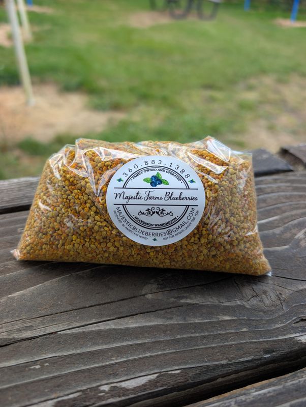Raw, Local Bee Pollen - 8oz