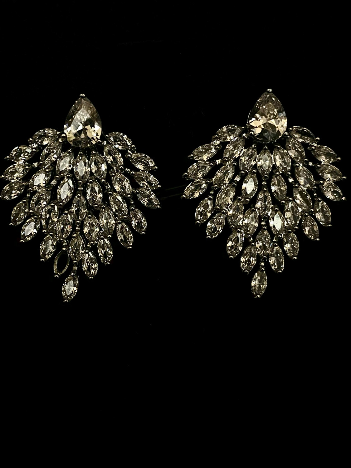 Arete Con Forma De Gotas