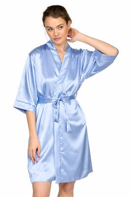 CELESTE SATIN ROBE