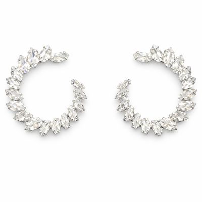 Aros de Media Luna con Circonias