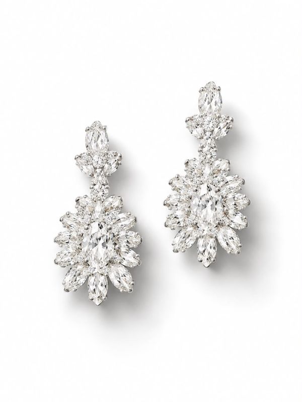 FLORAL DROP EARRINGS