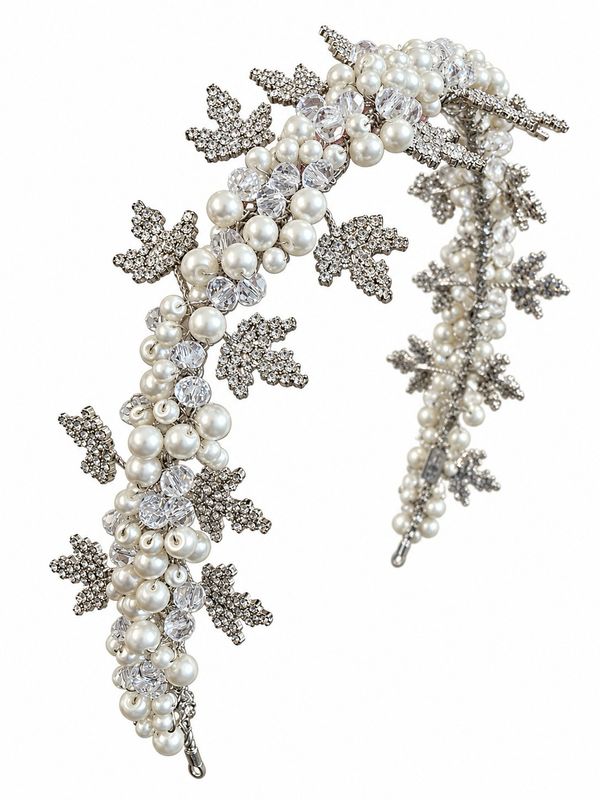 WINTER PEARL HEADPIECE