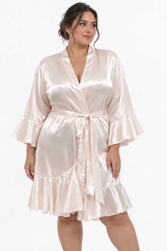 INCI RUFFLED ROBE