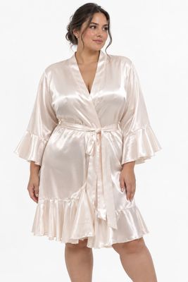 INCI RUFFLED ROBE