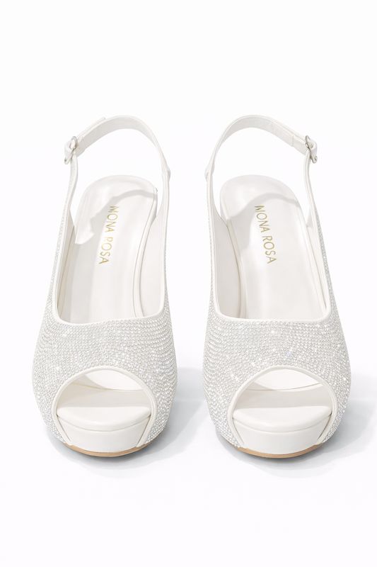 Zapato con Cristales Swarovski de 12 cm