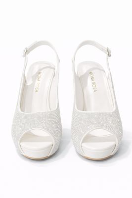 Zapato con Cristales Swarovski de 12 cm