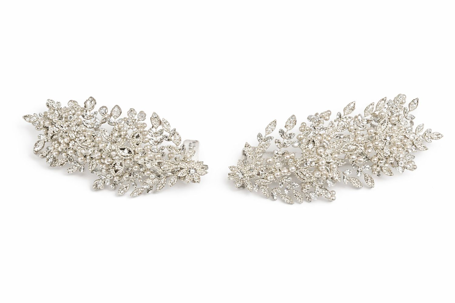 Peinetas de Novia con Cristales y Perlas