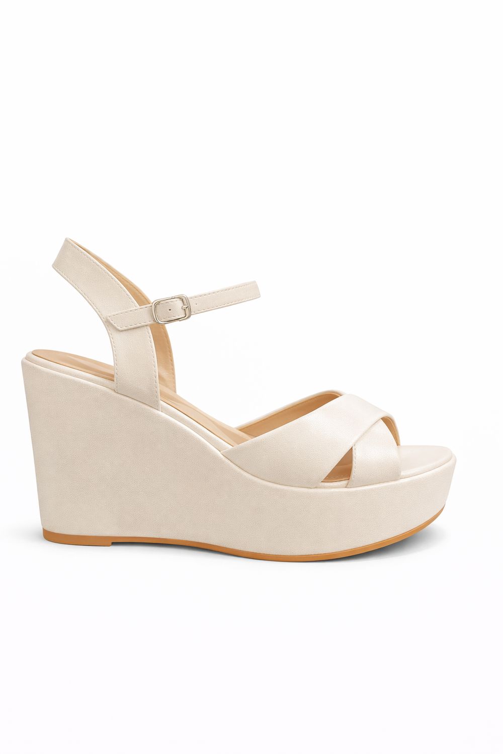 Zapato plataforma perla