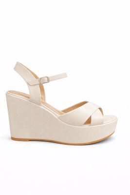 Zapato plataforma perla