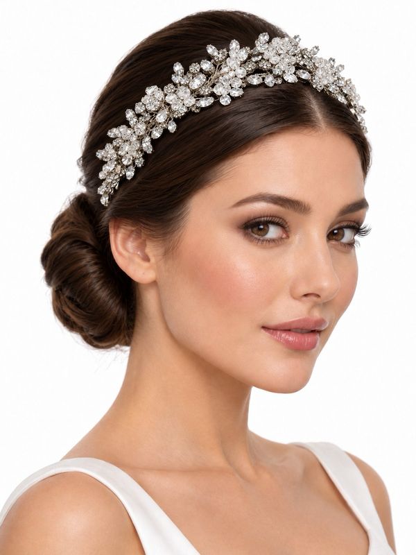 CRYSTAL CLUSTER HEADPIECE