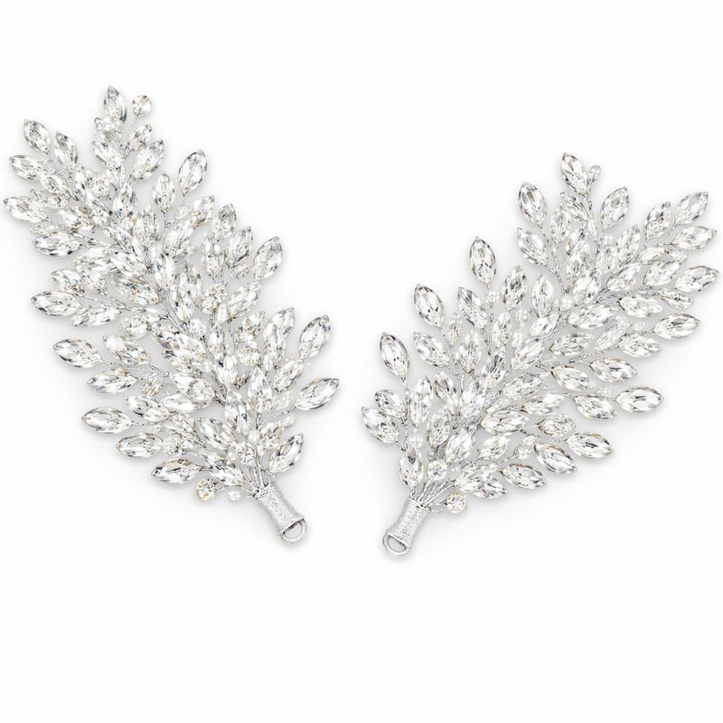 Set de Tocados Botánicos en Cristales de Fantasía