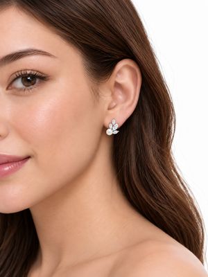 CRYSTAL PEARL EARRINGS