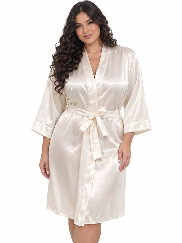 PEARL SATIN ROBE