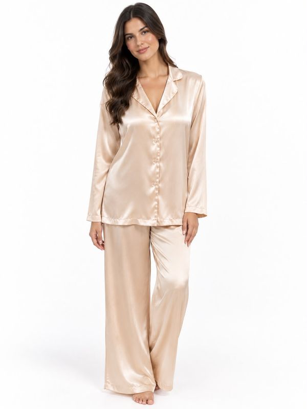 PJSET CHAMPAGNE SATIN