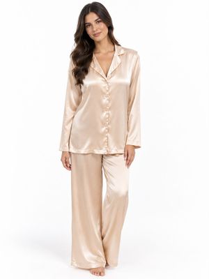 PJSET CHAMPAGNE SATIN
