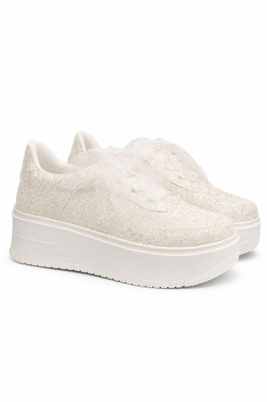 Zapatillas con Escarcha de 5 cm