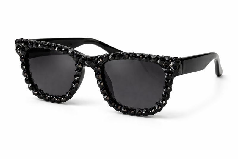 Gafas de Sol Unisex Negras con Cristales