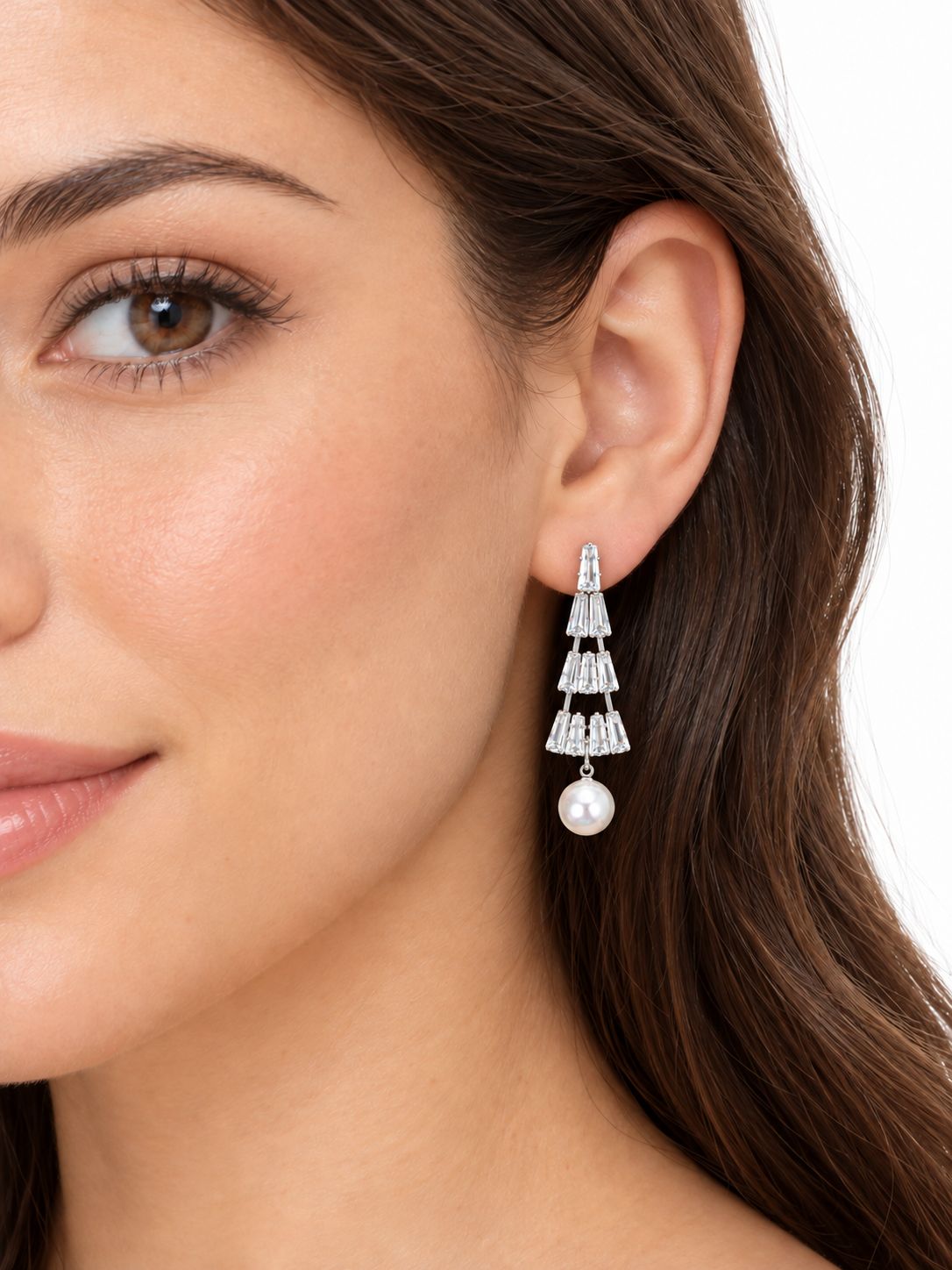 PEARL CASCADE EARRINGS