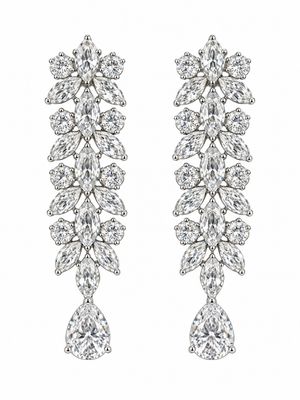 FLORAL DROP DANGLE EARRINGS
