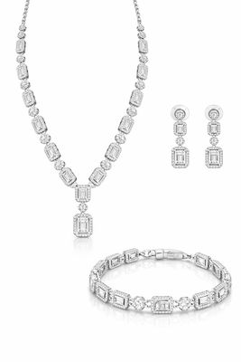 Conjunto de Joyería de Zirconia Cúbica