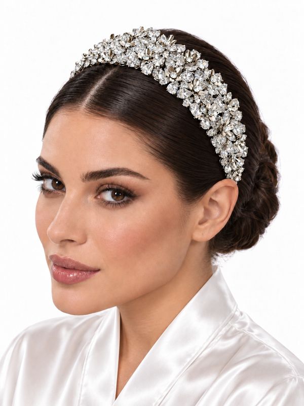 NOUR SILVER HEADPIECE