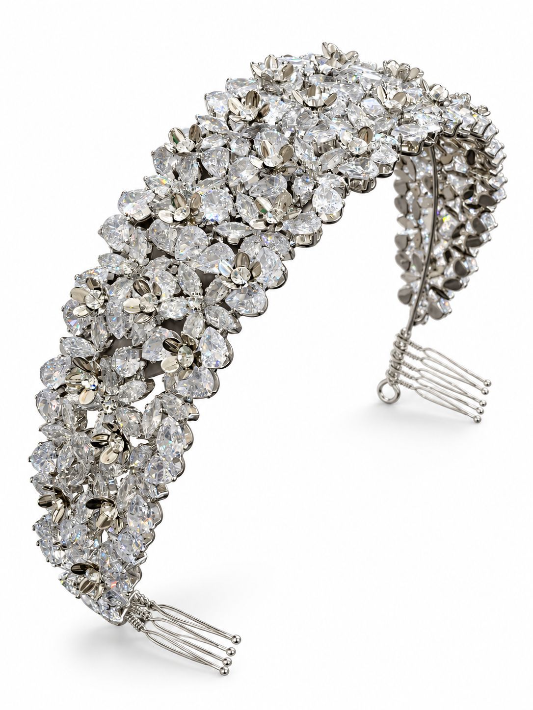 NOUR SILVER HEADPIECE