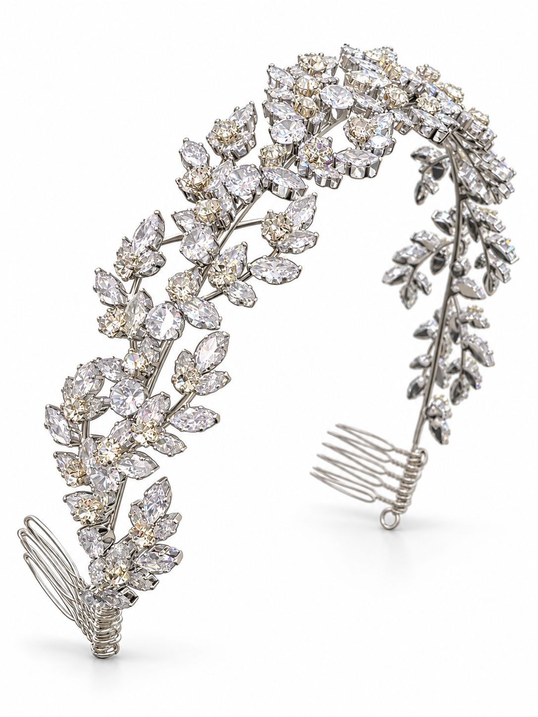 SILVER VINE HEADPIECE
