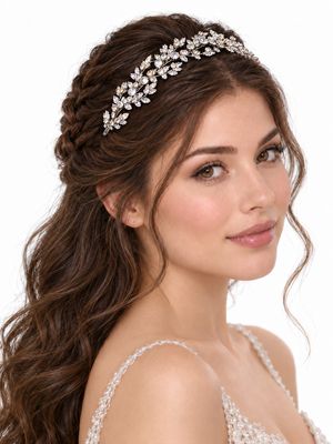SILVER VINE HEADPIECE