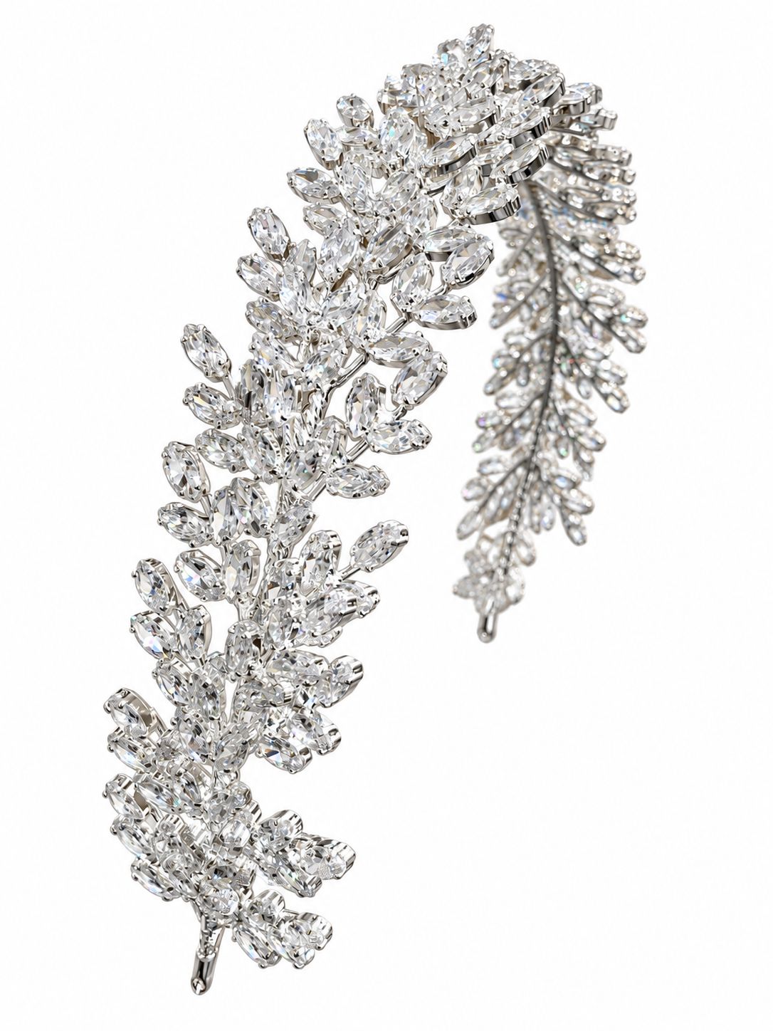 CRYSTAL LAUREL HEADPIECE