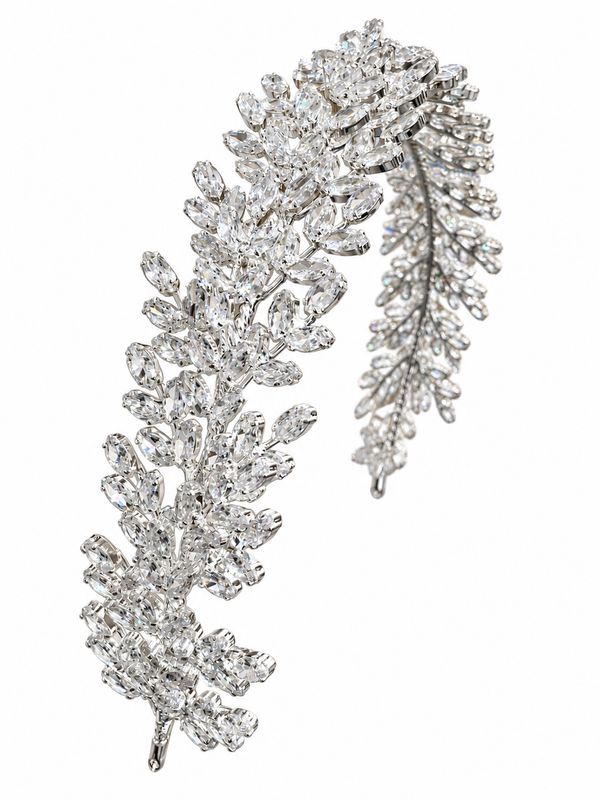 CRYSTAL LAUREL HEADPIECE