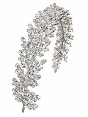 CRYSTAL LAUREL HEADPIECE