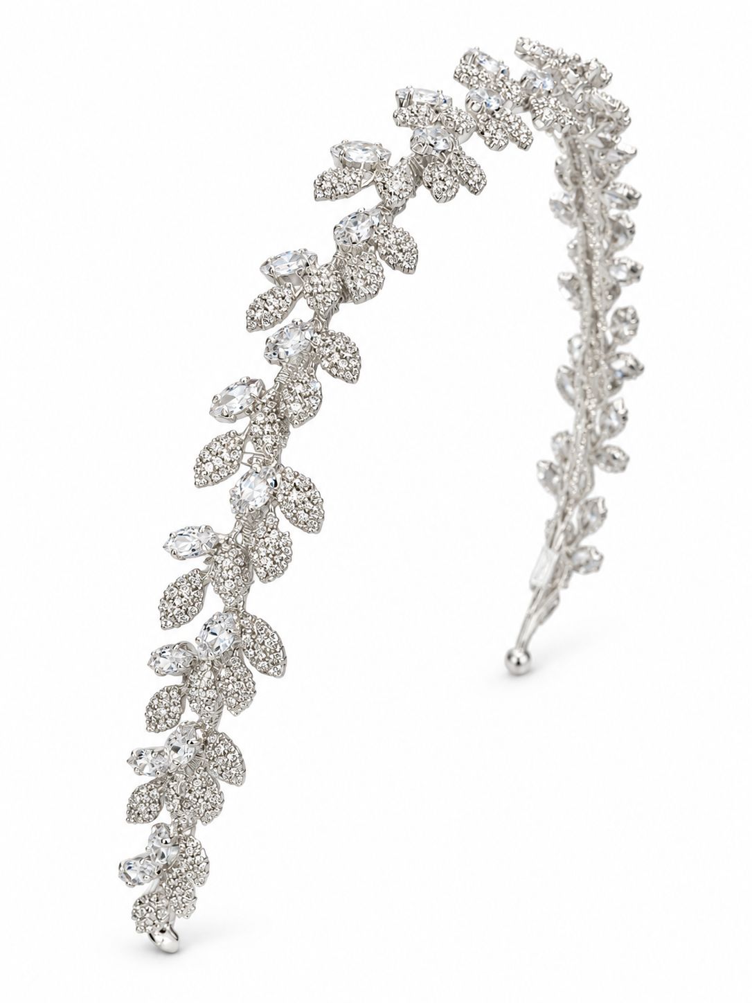 SILVER LEAF HEADPIECE