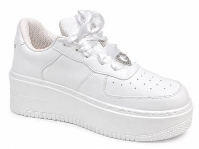 BRIDAL WHITE SNEAKERS