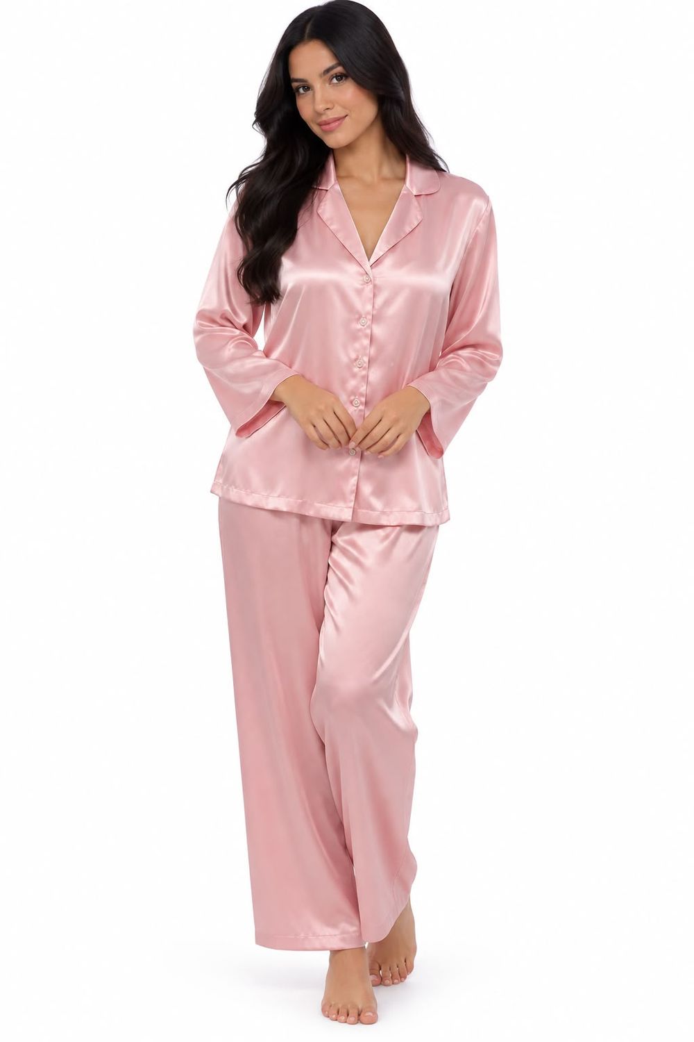 PJSET DUSTYROSE SATIN