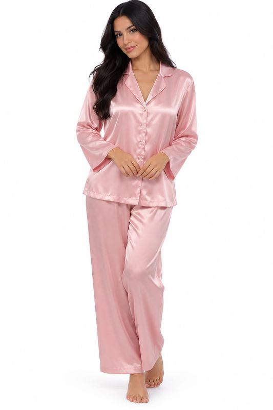 PJSET DUSTYROSE SATIN