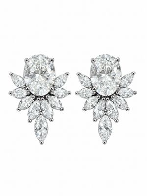 OVAL DROP EARRINGS