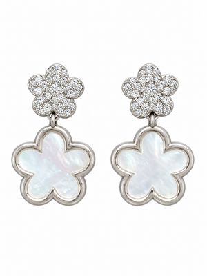 NACRE FLOWER EARRINGS