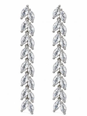 SILVER PETALS EARRINGS